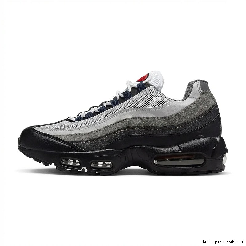 Nike Air Max 95 Trendy Black and Grey Shoes