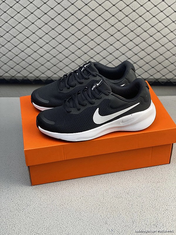 Nike Black and White Road Runners Defined by Sport Panel Mix