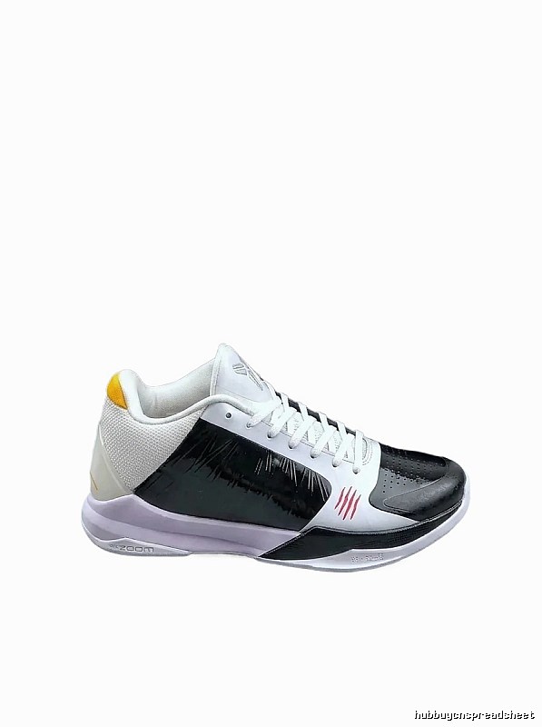 Nike black and white stylish sports shoes