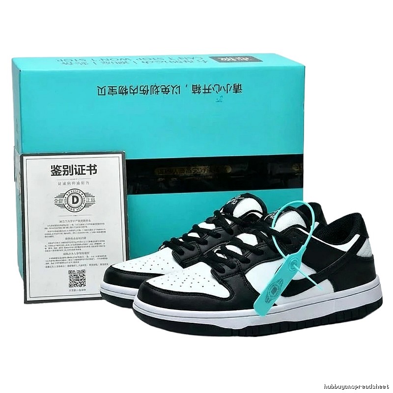 Nike black and white trendy sports shoes