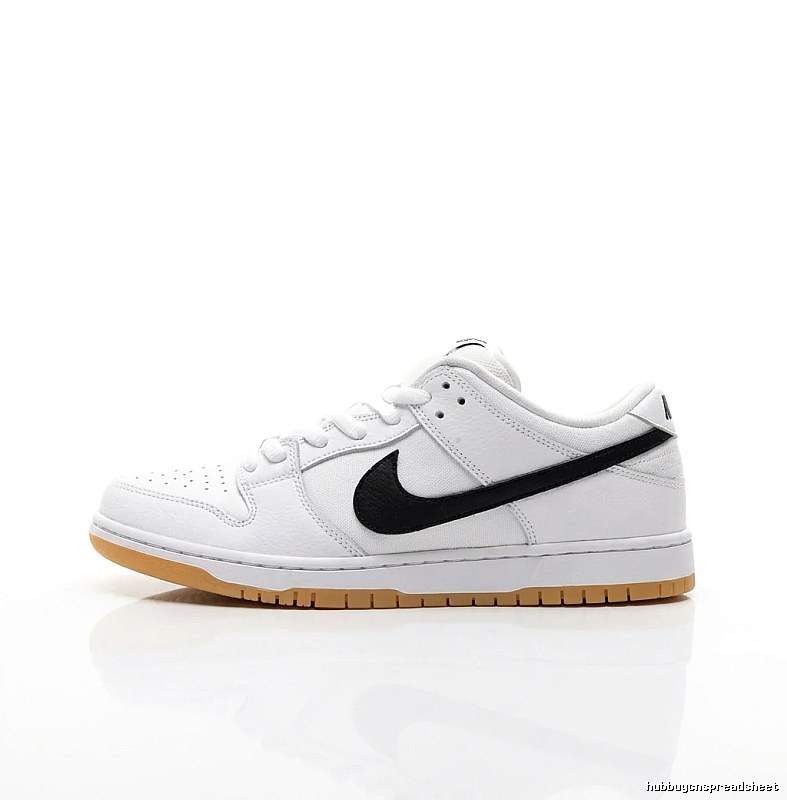 Nike Dunk simple black and white sports shoes