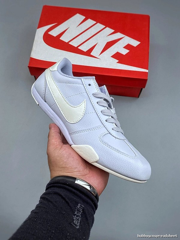 Nike Retro Runners in Pale Blue with Sculpted Cushioning