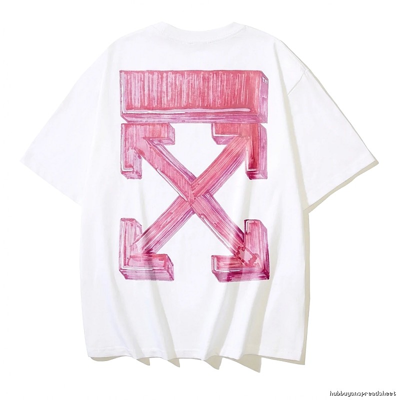 Off-White Arrow Trendy White T-shirt