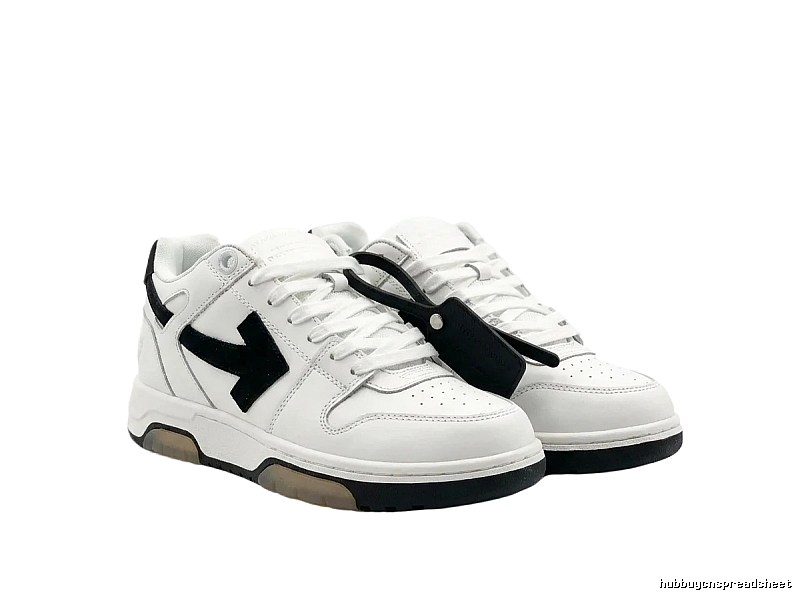 Off-White casual style white and black sports shoes