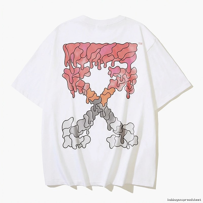 Off-White Gradient Style White T-shirt