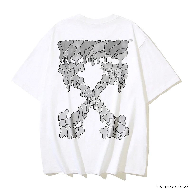 Off-White Gradient Style White T-shirt