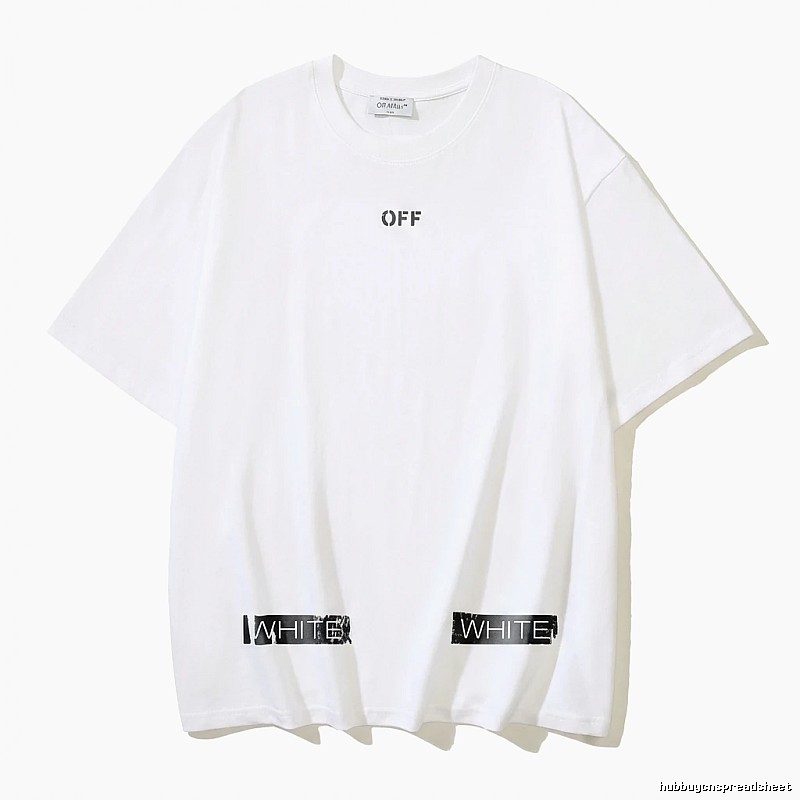Off-White simple style white T-shirt