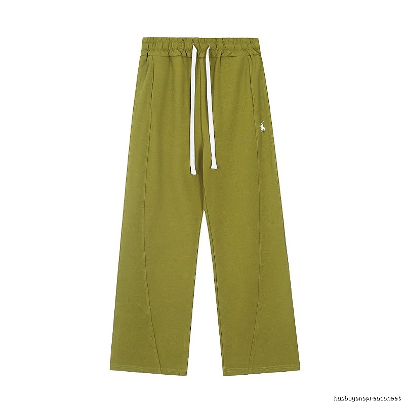 Olive RalphLauren Drawstring Casual Pants - Streetwear Edit