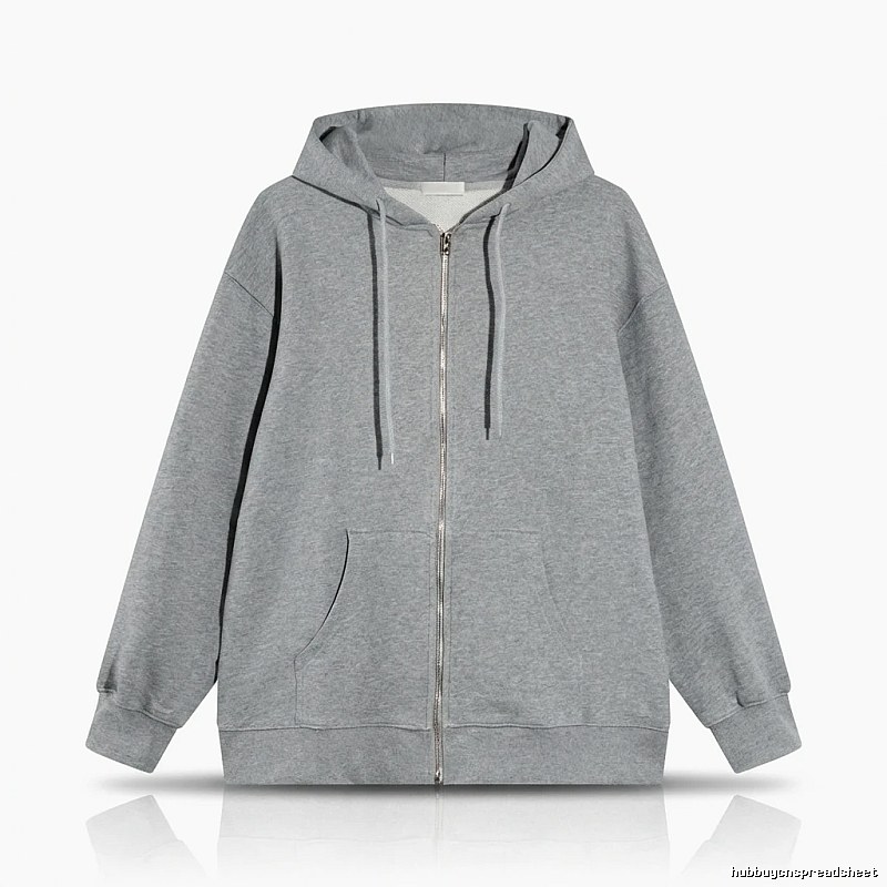 Other simple style hooded gray sweatshirt