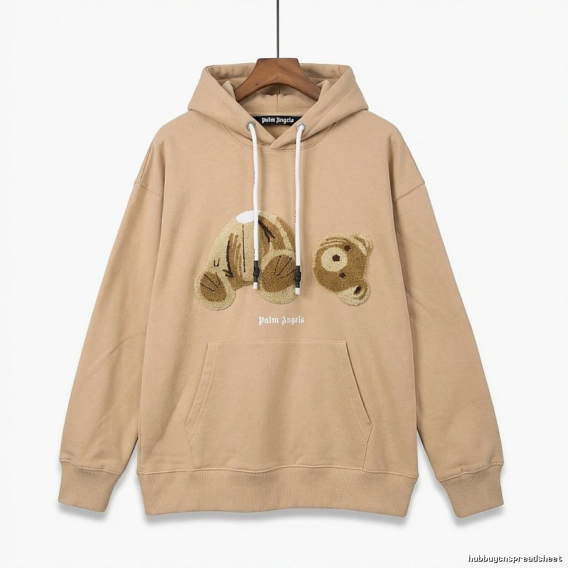 Palm Angels Bear Series Khaki Sweatshirt