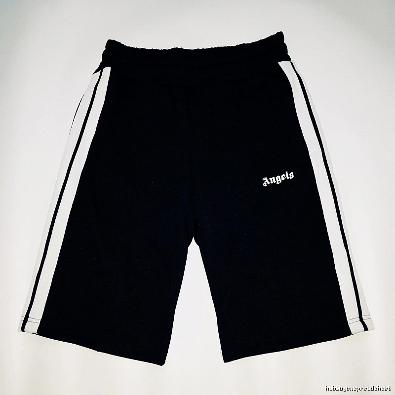 Palm Angels Classic Track shorts Black Side Stripe for Daily Styling