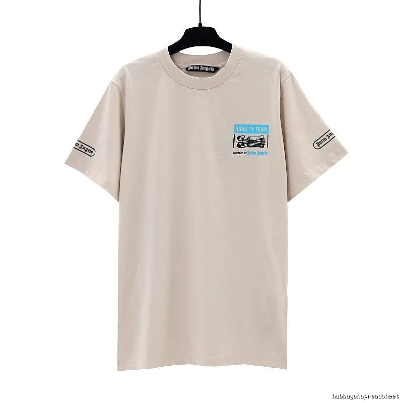 Palm Angels Daily Logo T-shirt White Palm Tree for City Outfits