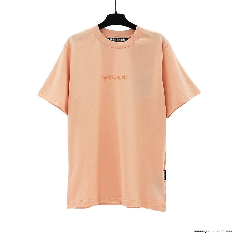 Palm Angels Statement Logo T-shirt White Palm Tree for Easy Pairing