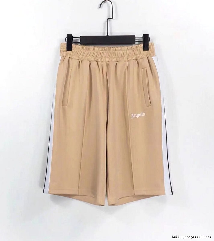 Palm Angels Statement Track shorts Black Side Stripe for Easy Pairing