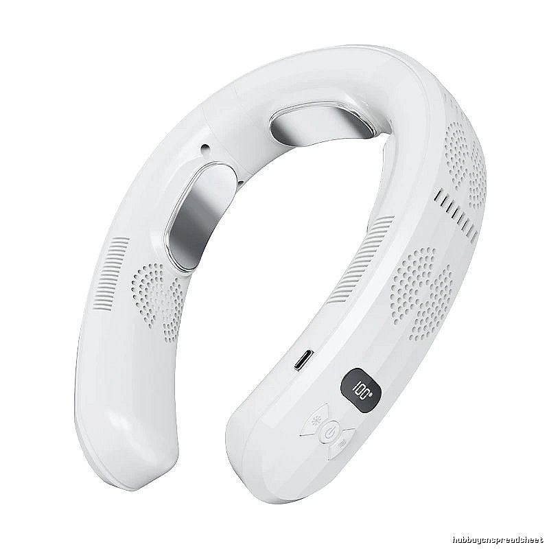 Personal Cooling Neck Fan White