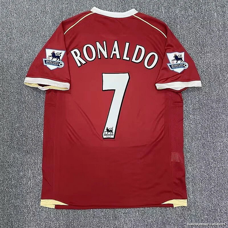 Portugal Relaxed Ronaldo #17 soccer jersey Red Portugal Football with Versatile Design
