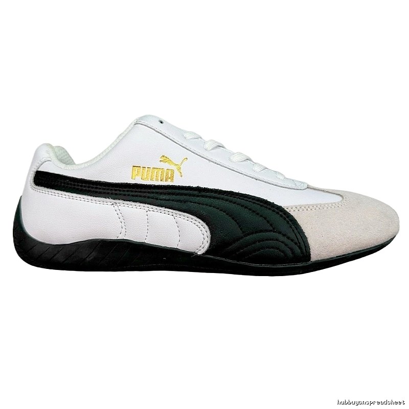 PUMA Classic Black and White Retro Athletic Shoes