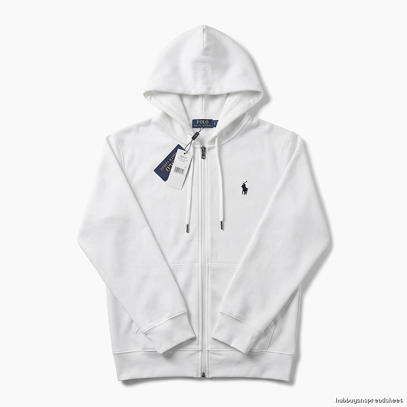 Ralph Lauren basic casual white sweatshirt