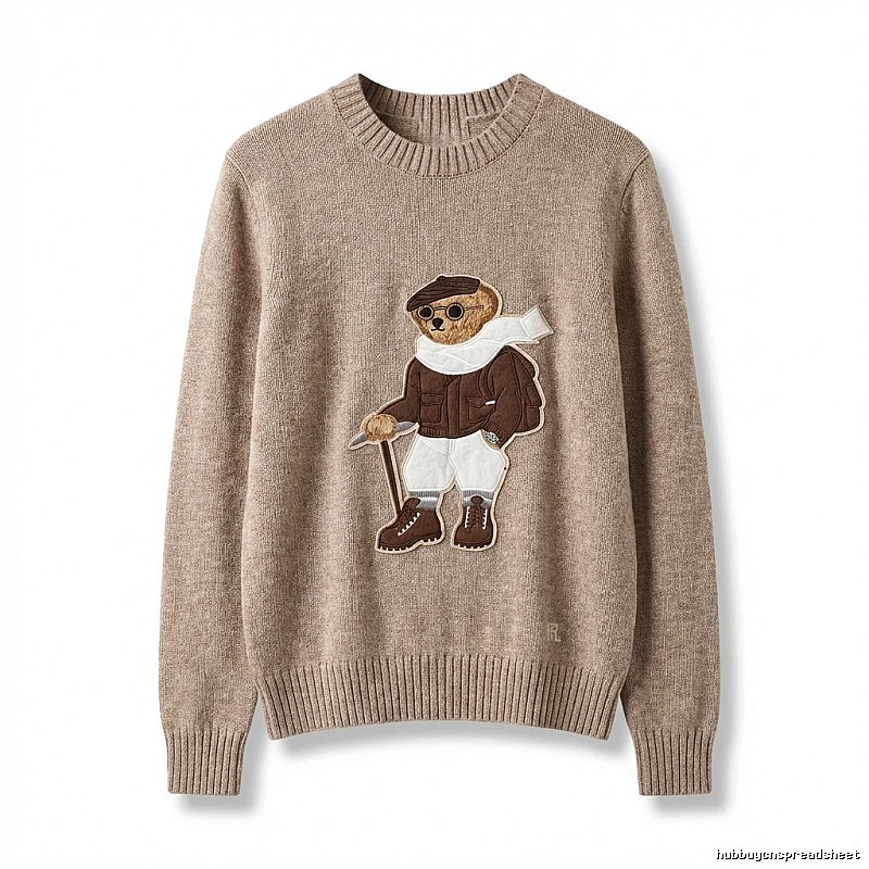Ralph Lauren Bear Retro Style Sweater