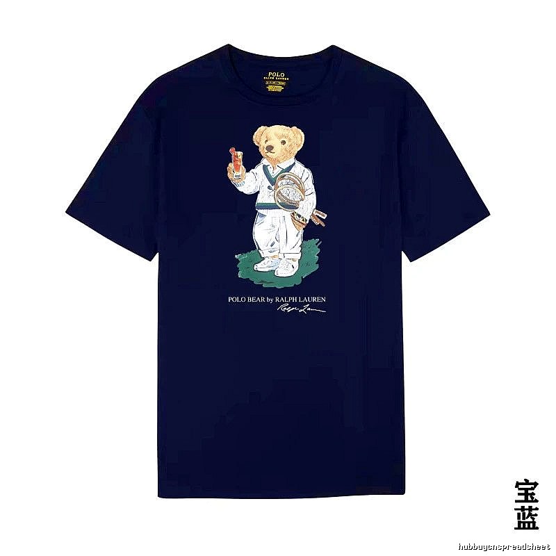 Ralph Lauren Bear Style Royal Blue T-shirt