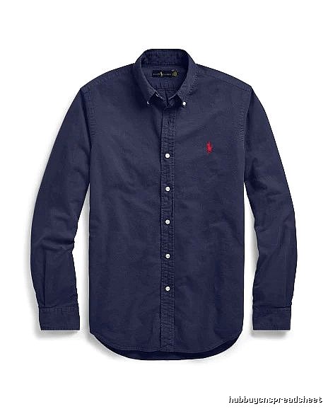 Ralph Lauren Blue Button-Down Shirt Resort Wear