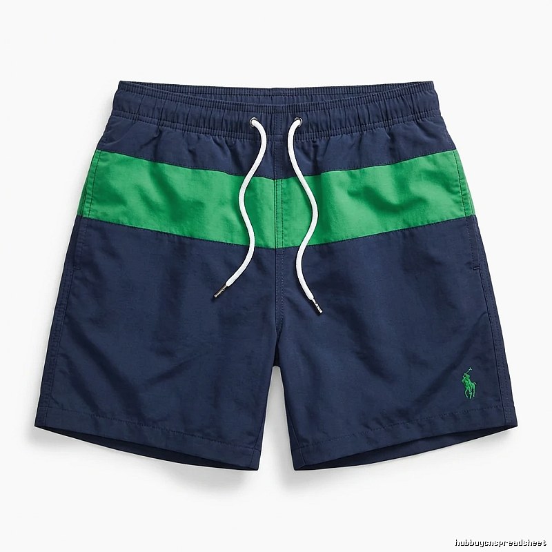 Ralph Lauren Color-Block Casual Shorts