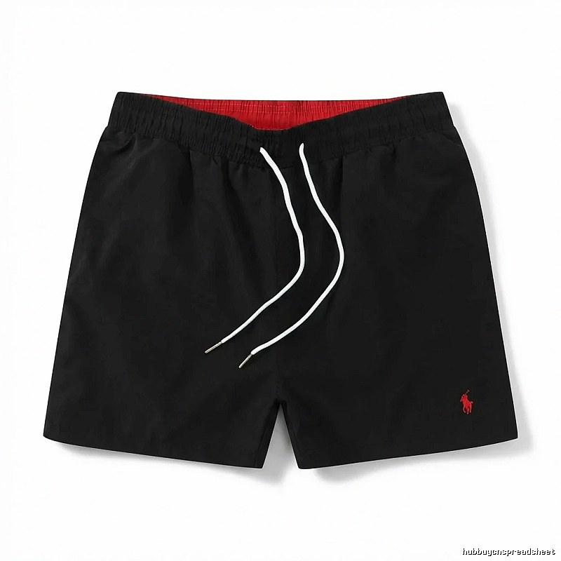 Ralph Lauren minimalist style black shorts