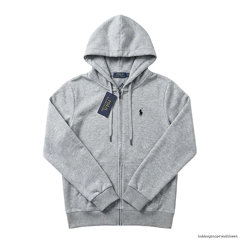 Ralph Lauren POLO series grey hoodie