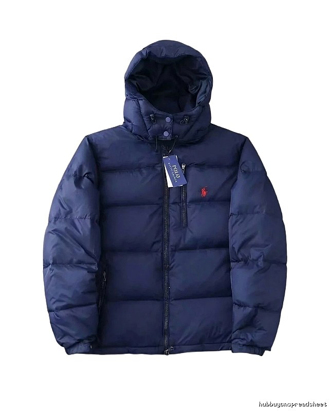 Ralph Lauren Polo series navy blue down jacket