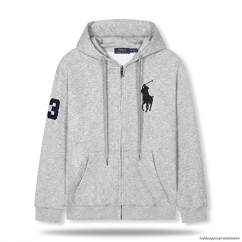 Ralph Lauren sporty grey hoodie