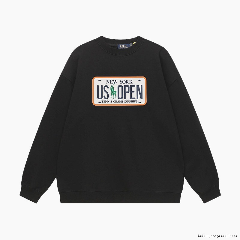 Ralph Lauren US OPEN Black Sweatshirt