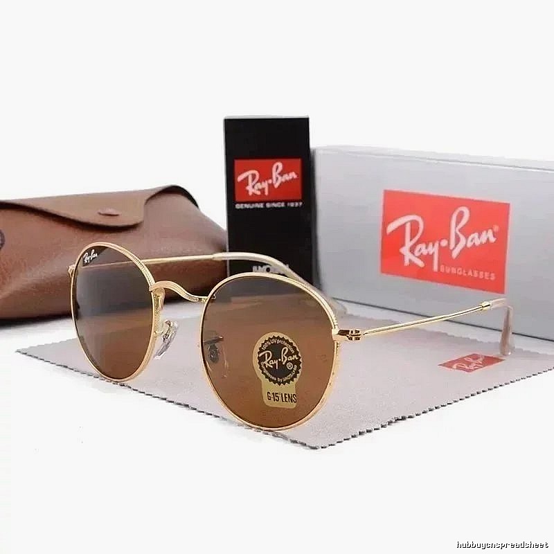 Ray-Ban Logo Detail Aviator sunglasses Metal Frame Sunglasses with Relaxed Feel