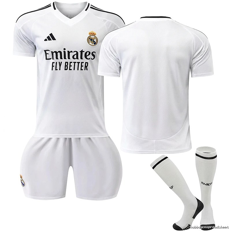 Real Madrid home court sportswear set (white)
