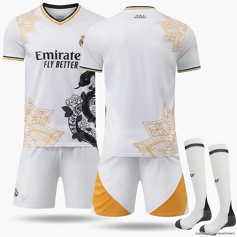 Real Madrid printed style jersey