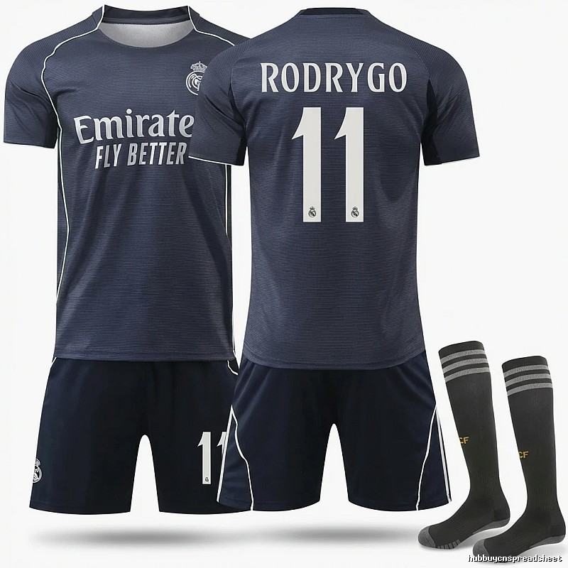 Real Madrid retro dark blue jersey