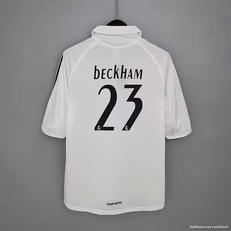 Real Madrid Statement Retro Teka soccer jersey White Retro Football for Outdoor Plans