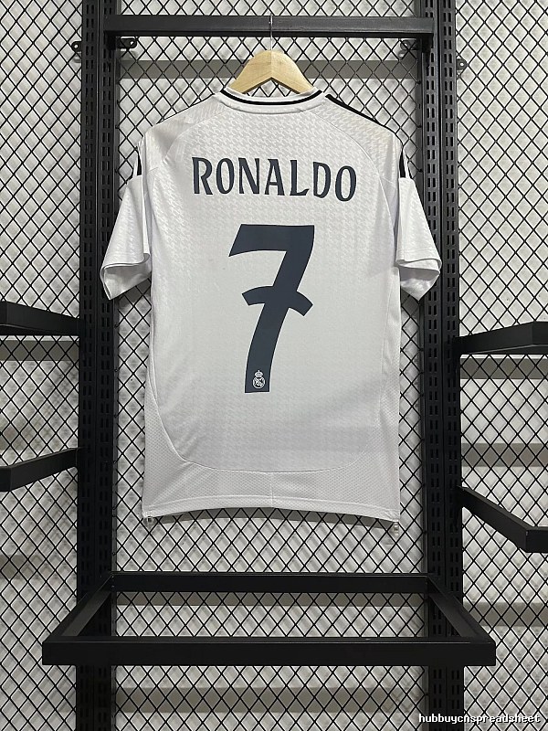 Real Madrid Streetwear Home soccer jersey White Real Madrid with Logo Accent Select Edition