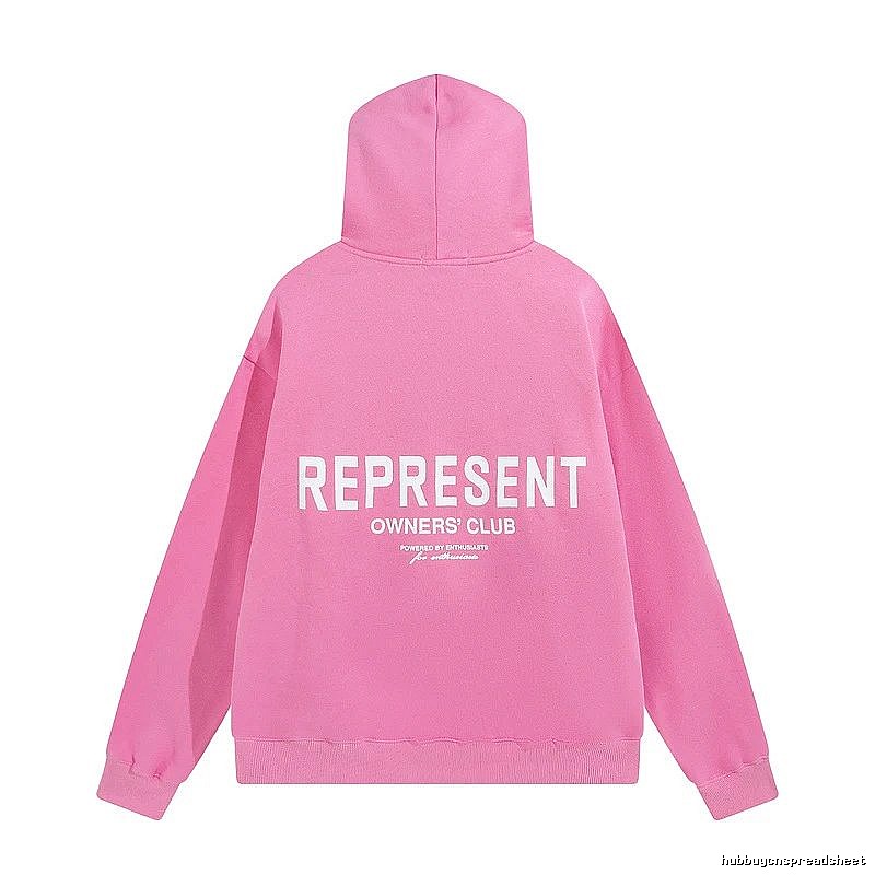 Represent Streetwear Owners Club hoodie Navy Large Represent with Logo Accent
