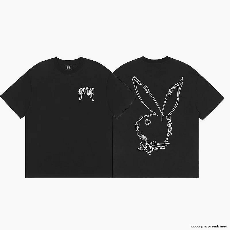 Revenge Black Skull Graphic T-Shirt Statement Graphic