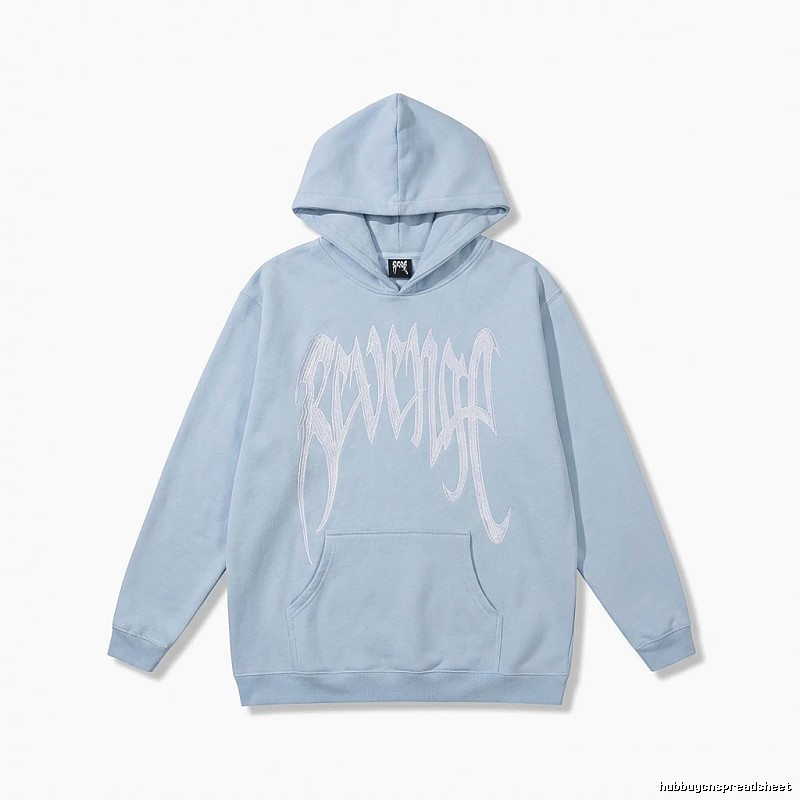 Revenge trendy and cool style light blue sweatshirt