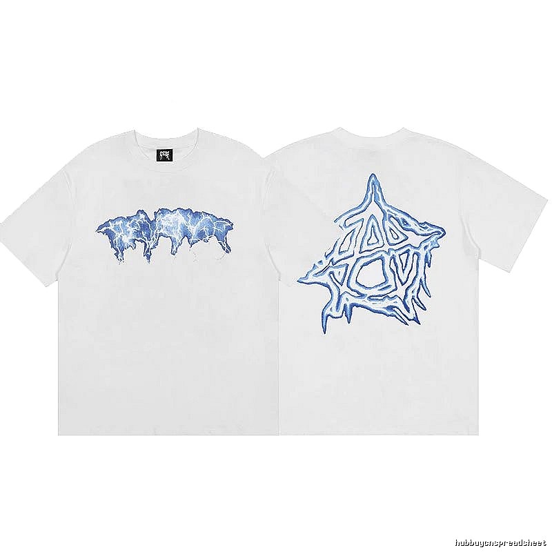 Revenge White Skull Graphic T-Shirt Downtown Style