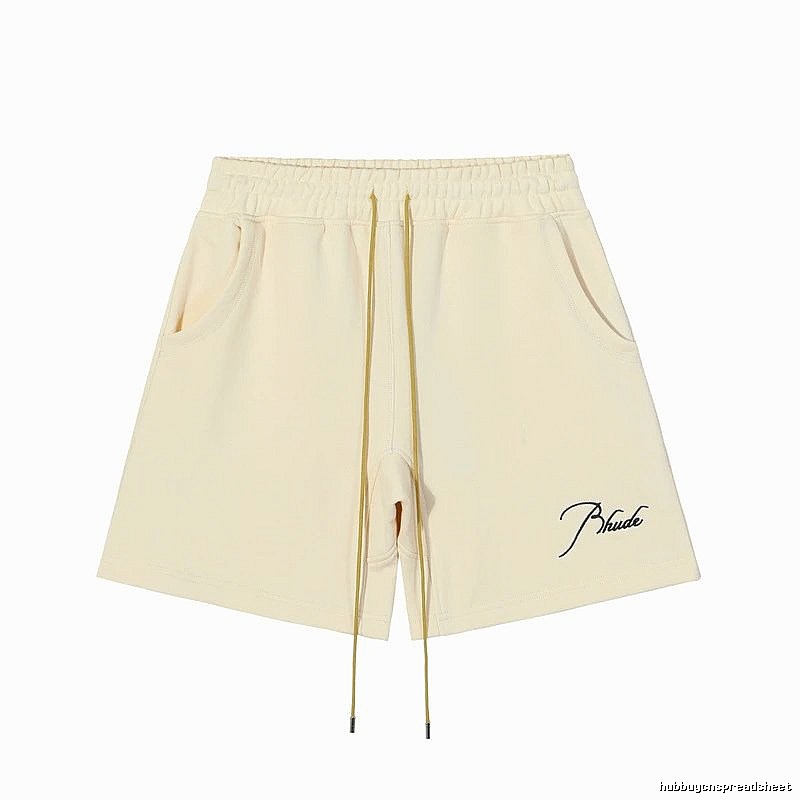 RHUDE Casual Style Beige Shorts