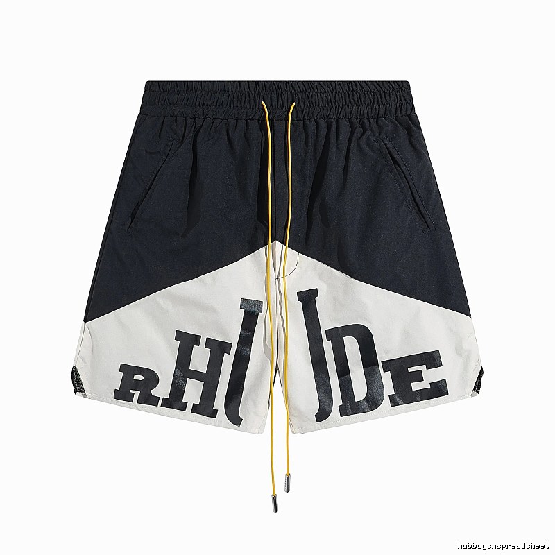 RHUDE Color-blocking Trendy Brand Shorts
