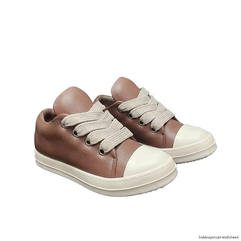 Rick Owens casual brown sneakers