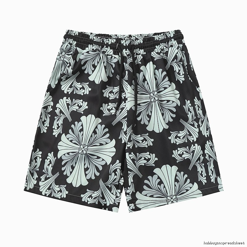 Shorts Styling Black Floral Button Shirt Resort Wear