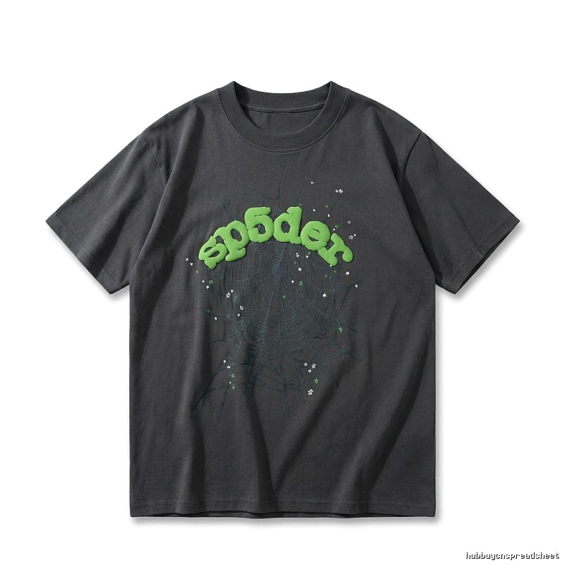 Sp5der Dark Style Black T-shirt