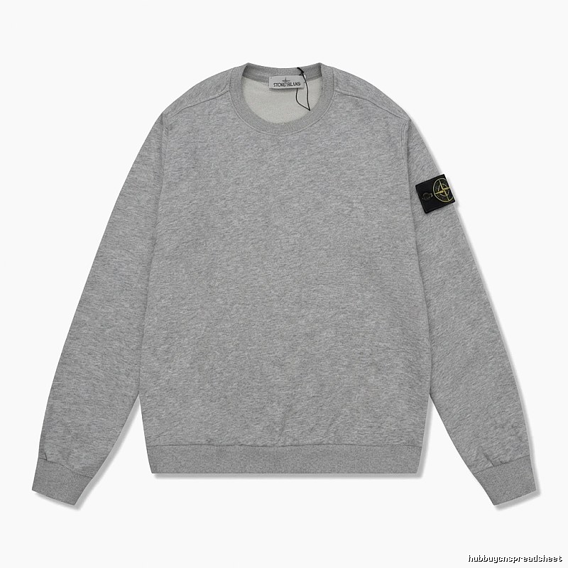 Stone Island basic grey sweatshirt