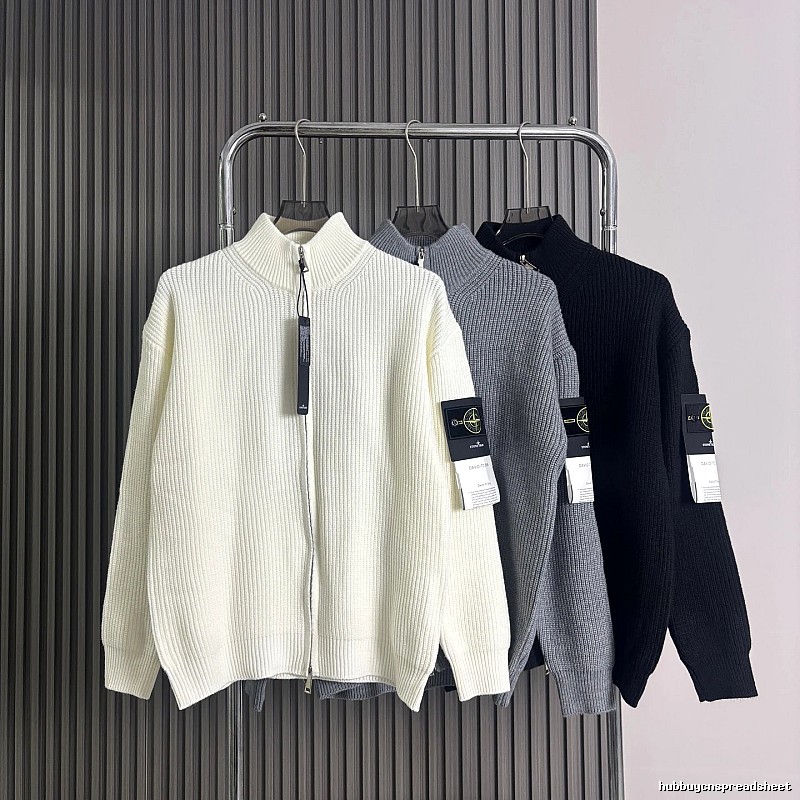 Stone Island Half-Turtleneck Knitted Sweater