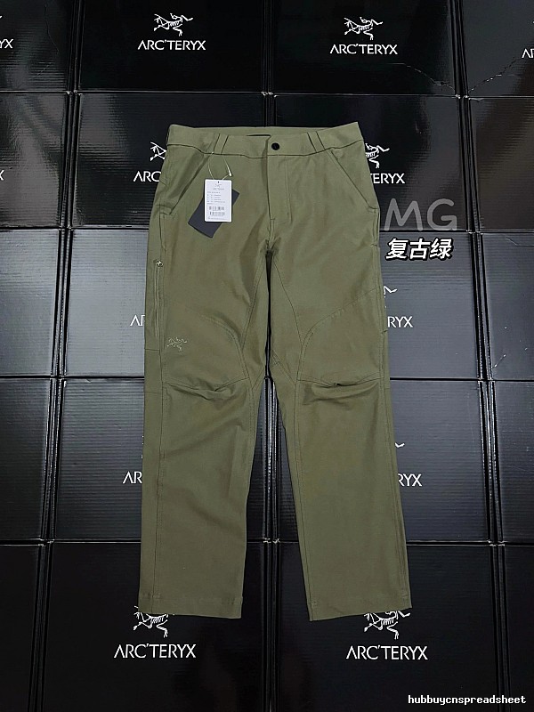 Streetwear Olive Arc'teryx Technical Hiking Pants