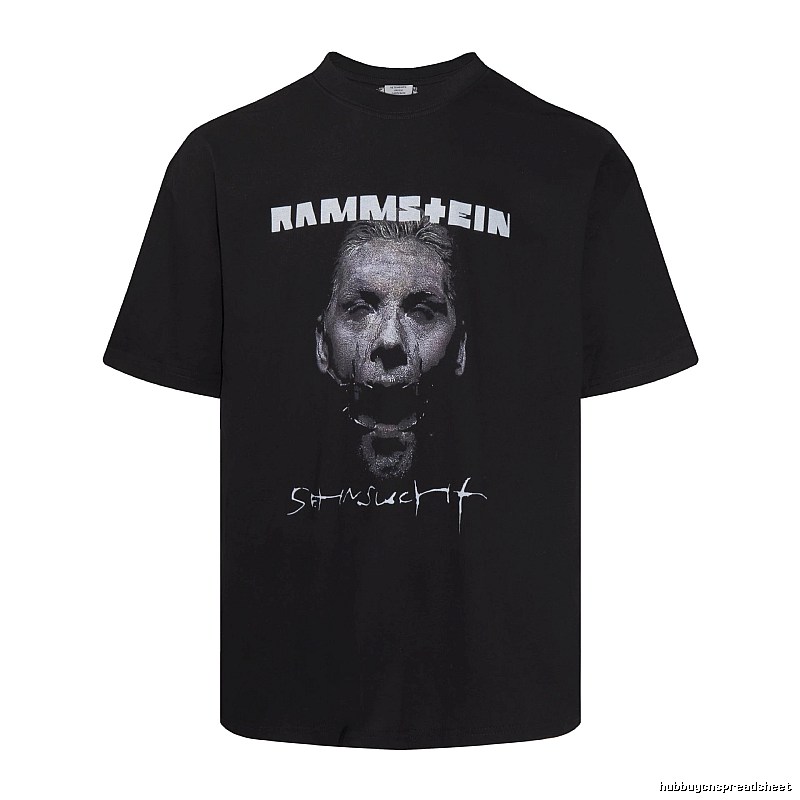 Streetwear Statement graphic T-shirt Black Colorful Lucky with Logo Accent